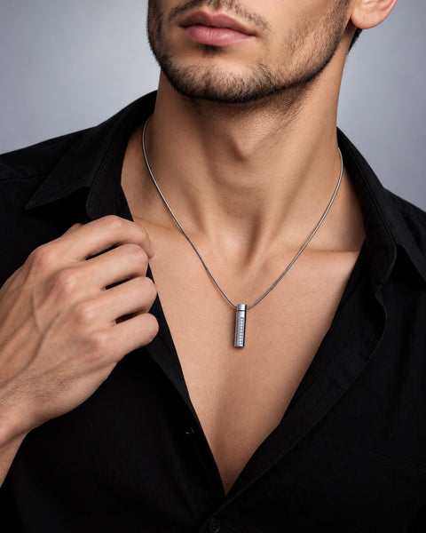 PT1004S B.Tiff Mini Personalized Oil Diffuser Pendant Necklace