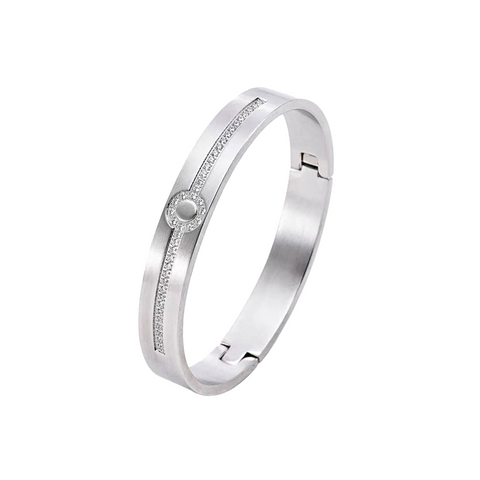 BG1010W B.Tiff Prosperity Bangle Bracelet