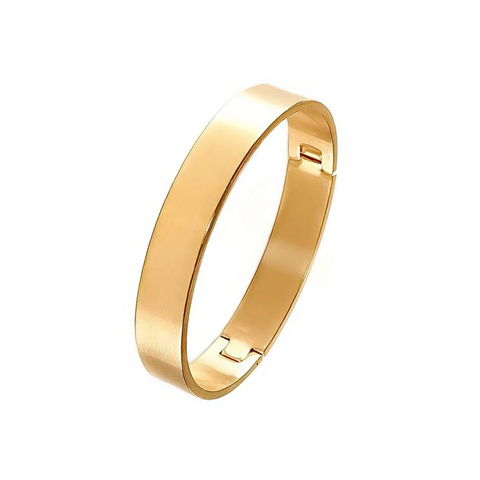 BG1200G B.Tiff Simplicity Matte Gold Bangle Bracelet