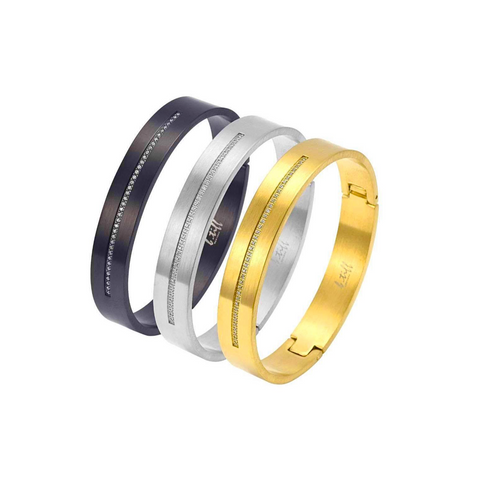 BG1212G B.Tiff Gold Eternity 38 Bangle Bracelet