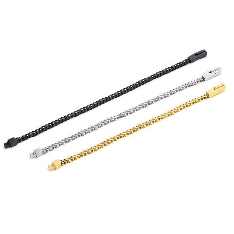 BG140W B.Tiff Franco Link Bracelet