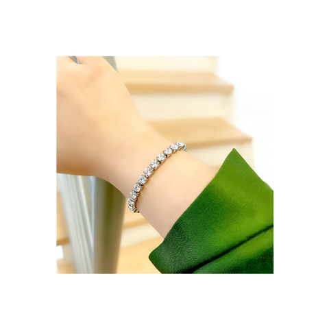 BG500W B.Tiff 5mm Tennis Bracelet