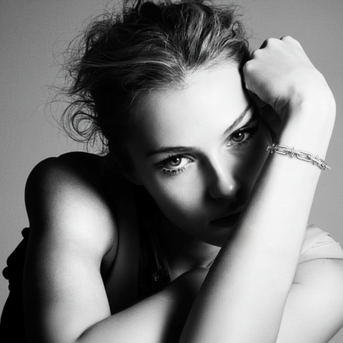 BG515W B.Tiff Talon Chain Bracelet