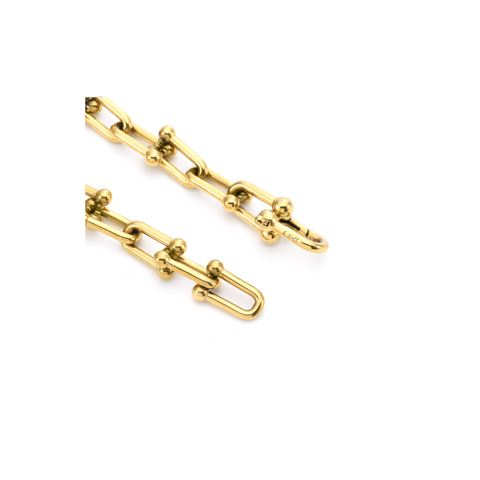BG525G B.Tiff Gold Cheval Bracelet