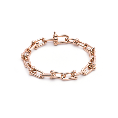 BG525RG B.Tiff Rose Gold Cheval Bracelet