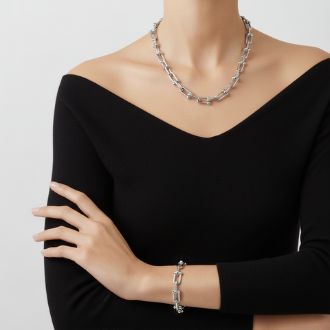 C525W B.Tiff Cheval Necklace