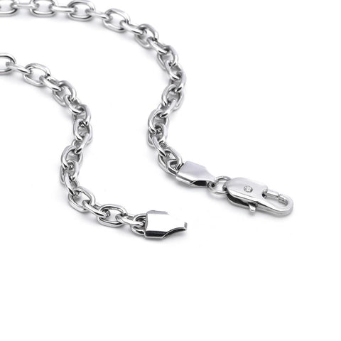 C007W B.Tiff 5mm Cable Link Chain Necklace