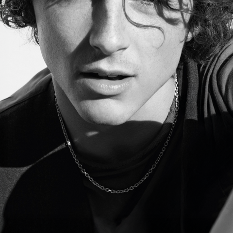 C007W B.Tiff 5mm Cable Link Chain Necklace