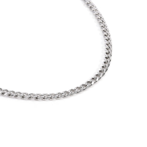 C014W B.Tiff 4mm Curb Link Chain Necklace