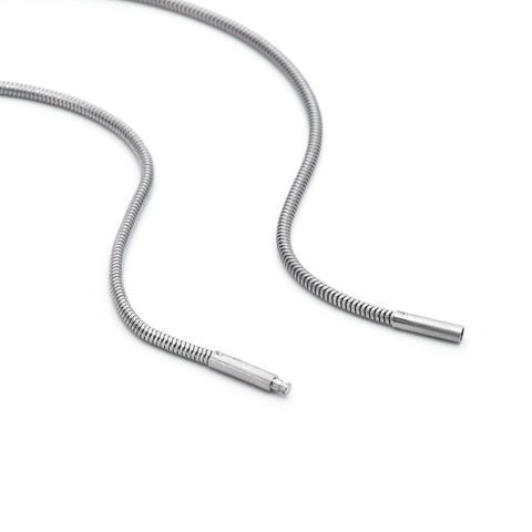 C060W B.Tiff Thick Coil Chain (An exclusive clasp design)