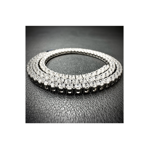 C103W B.Tiff 3mm Tennis Necklace