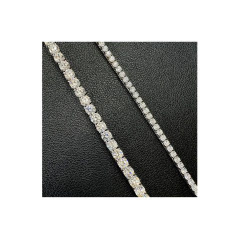 C103W B.Tiff 3mm Tennis Necklace