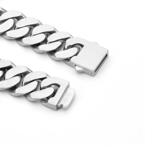 C160W B.Tiff 16mm Flat Cuban Link Necklace