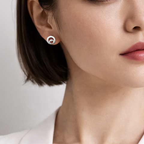 ER105W B.Tiff Komenco Earrings