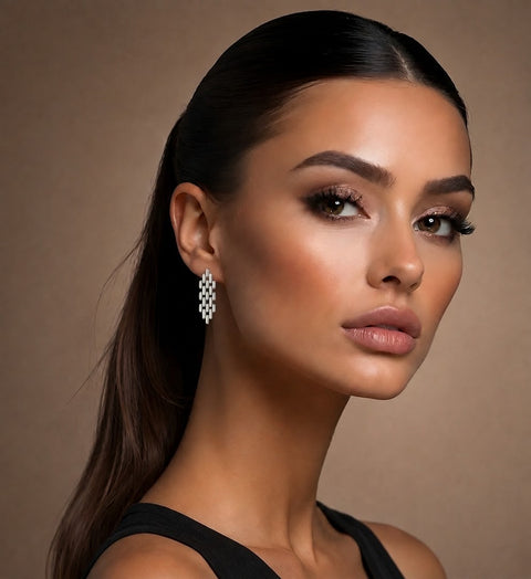 ER004W B.Tiff Ripple Earrings