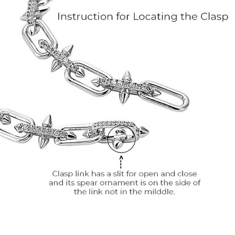 C515W B.Tiff Talon Chain Necklace