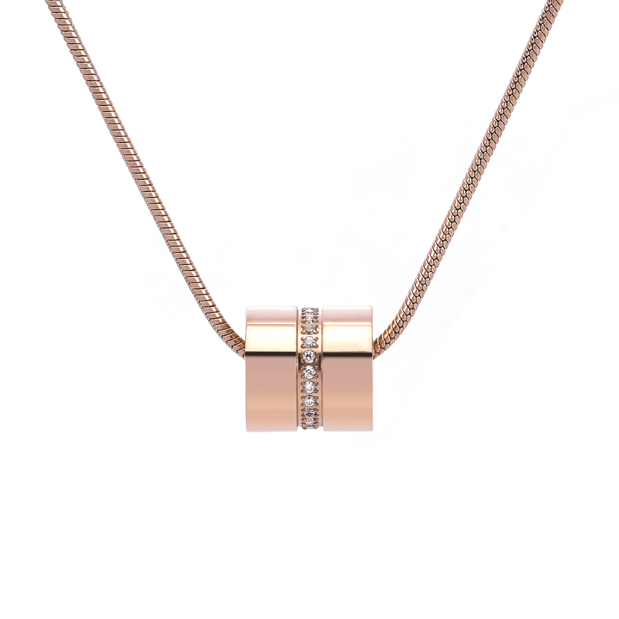 18 KGP Rose Gold Station Necklace Extension 2.5″” – Exposures International  Gallery of Fine Art