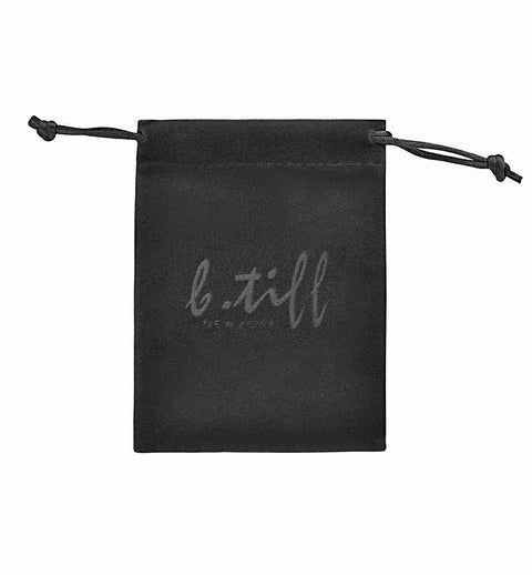 Z918 B.Tiff Logo Black Pouch