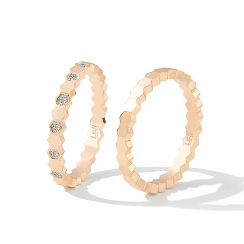 RG109RG B.Tiff Rose Gold Mon Rêve Ring