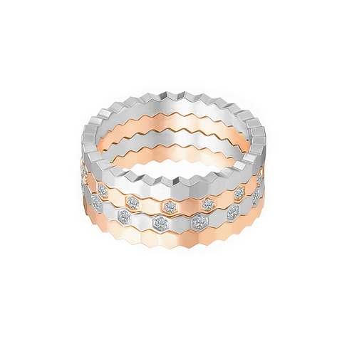 RG109RG B.Tiff Rose Gold Mon Rêve Ring