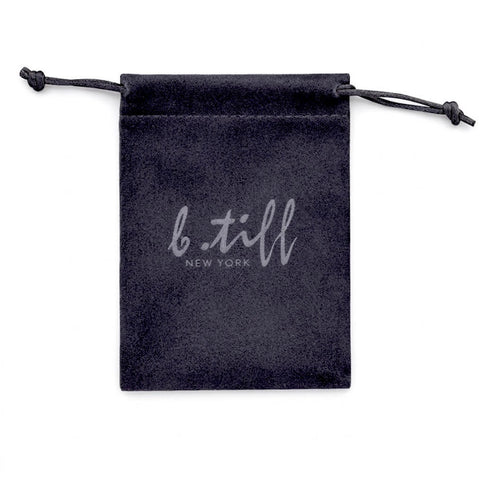 Z918 B.Tiff Logo Black Pouch