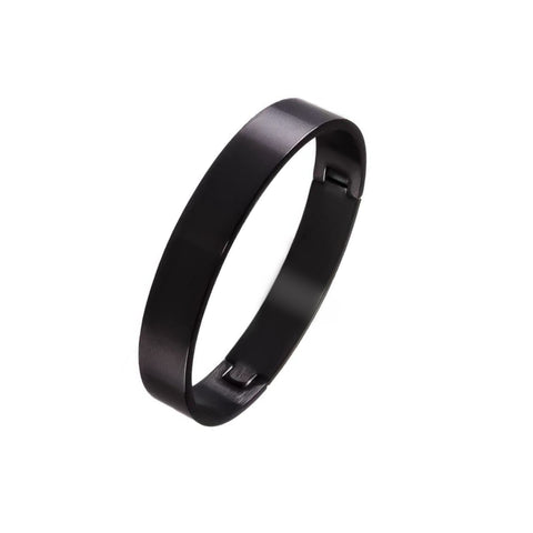 BG1200B B.Tiff Simplicity Black Matte Bangle Bracelet