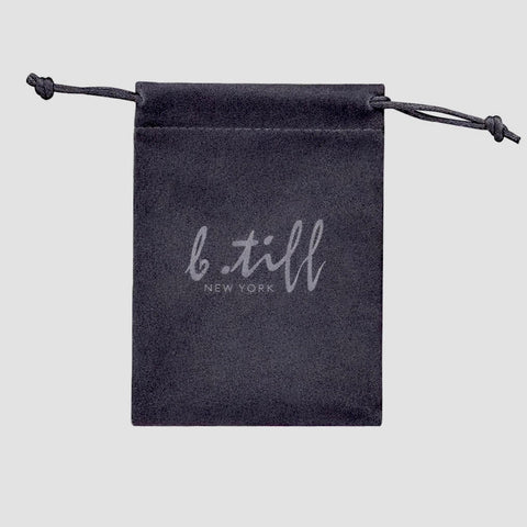 Z918 B.Tiff Logo Black Pouch