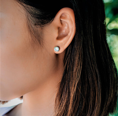 ER201W B.Tiff 2 ct Solitaire Stud Earrings