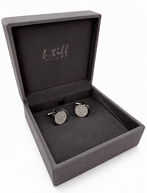 CF101W B.Tiff Pavé Starfield Cufflinks
