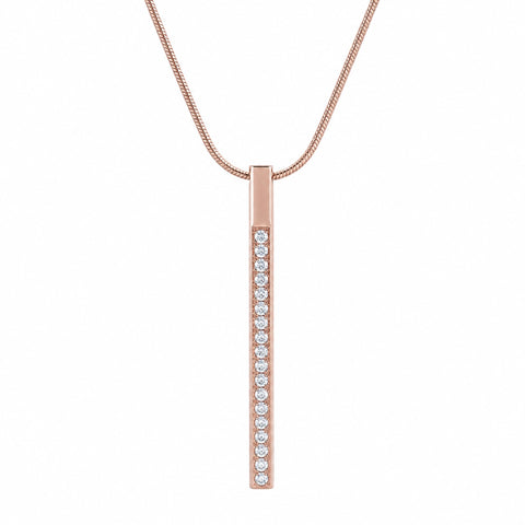 PT318RG B.Tiff Pave Bar Pendant