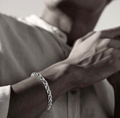 BG550W B.Tiff Prince of Wales Chain Bracelet