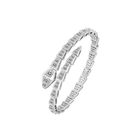 BG880W B.Tiff Pavé Temptation Bangle Bracelet