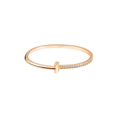 BG882RG B.Tiff Rose Gold Unisson Bangle Bracelet