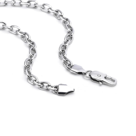 C007W B.Tiff Cable Link Chain Necklace