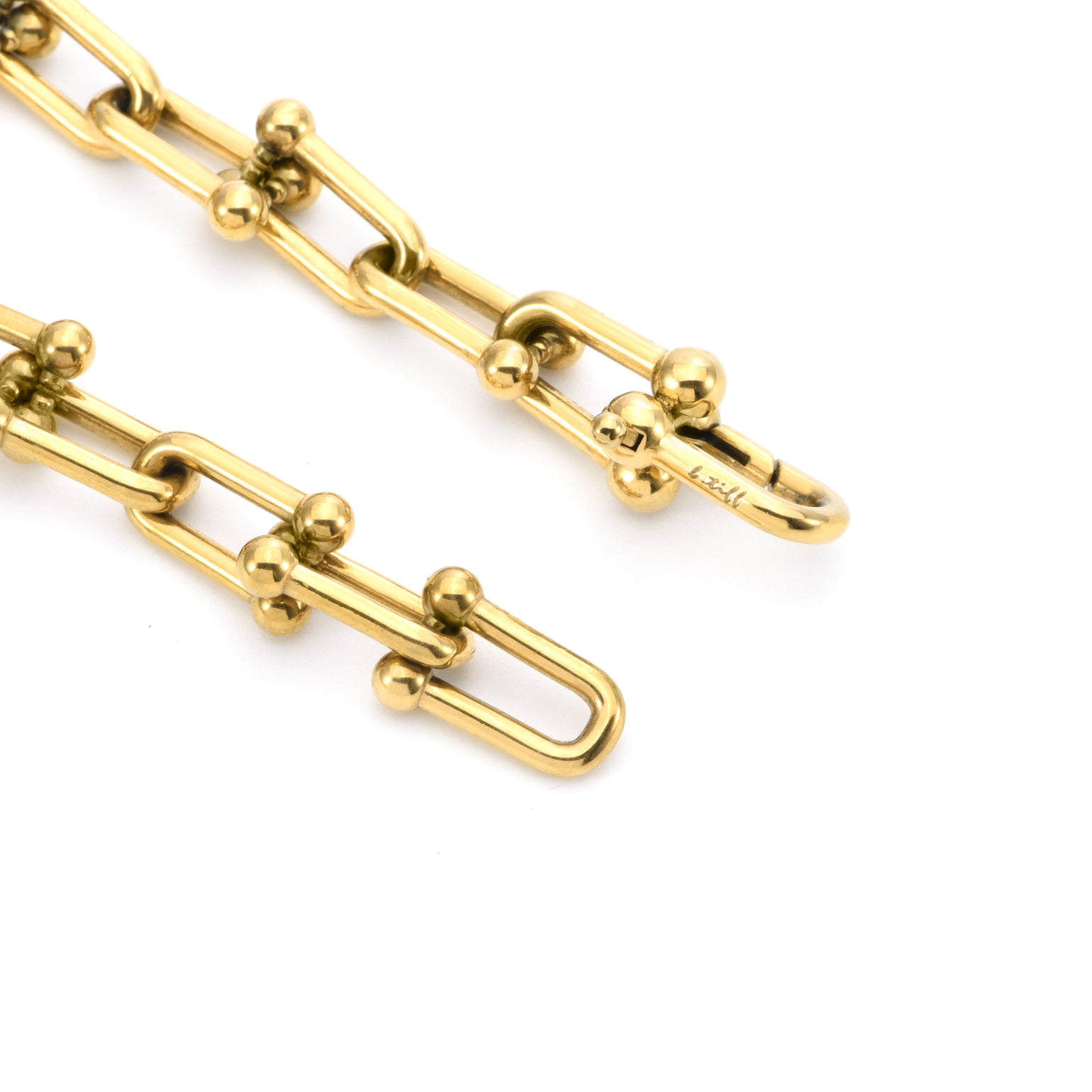 C525G B.Tiff Gold Horseshoe Link Chain Necklace B.Tiff New York (Retail)