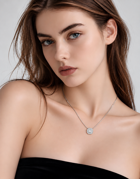 PT228W B.Tiff Hexagon Pendant