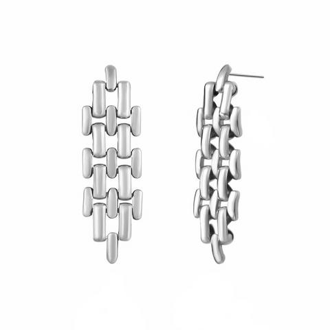 ER004W B.Tiff Ripple Earrings