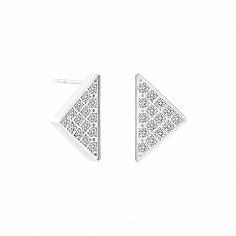 ER113WL B.Tiff Large Pavé Supera Earrings