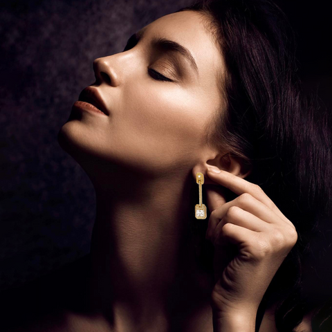 ER650G B.Tiff Gold Soirée Earrings