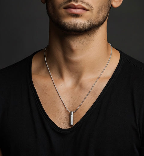 PT1004S B.Tiff Mini Personalized Oil Diffuser Pendant Necklace