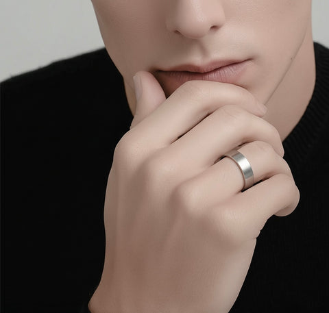 RG600W B.Tiff Simplicity 6mm Stacking Plain Ring