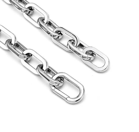 C200W B.Tiff High Polish Paperclip Chain Necklace