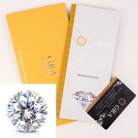 RG074MW B.Tiff Tension 1 ct Moissanite Round Solitaire Engagement Ring