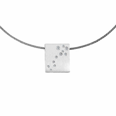 PT094W B.Tiff Pavé Galaxie Pendant