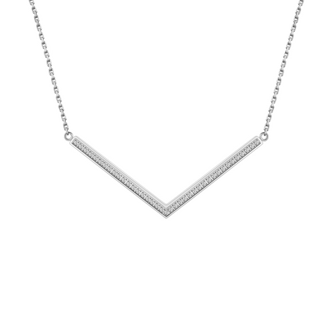 PT208W B.Tiff Pavé Viva Pendant Necklace