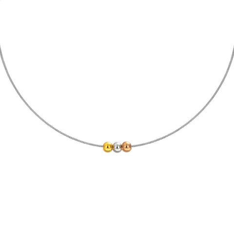 PT302W B.Tiff Triolette Pendant Necklace