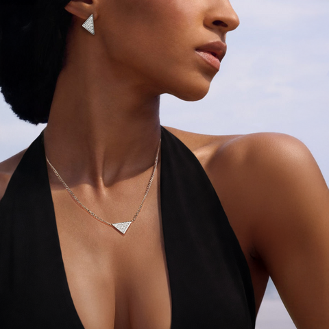 ER113WL B.Tiff Large Pavé Supera Earrings