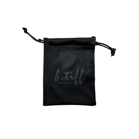 Z918 B.Tiff Logo Black Pouch