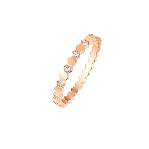 RG110RG B.Tiff Pavé Rose Gold Mon Rêve Ring