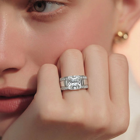 RG228W B.Tiff 2 ct Cushion Cut Engagement Ring